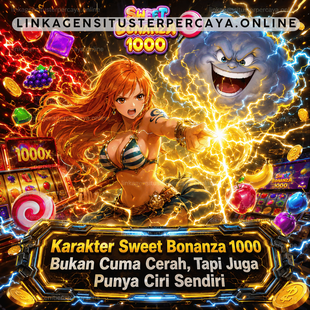 Karakter Sweet Bonanza 1000 Bukan Cuma Cerah, Tapi Juga Punya Ciri Sendiri